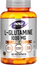 NOW Foods Sports, L-Glutamine, 1.000 mg, 120 Veg Capsules