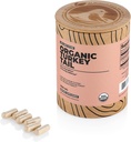 Bagus. Simpan Turkey Tail Organic Mushroom (Extract Tramet) 200 Veggie Caps - Suplemen Dukungan Ammune; Promotes Perkembangan Bakteri Terbentuan di The Gut + Boosts Energy