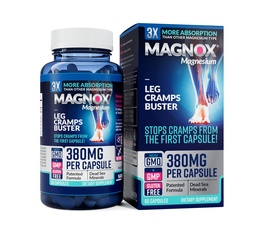 Mauld X ® Leg Cramps Buster 124; 380mg Magnesium untuk Kram Leg di Malam: 124; Magnesium Support untuk Muscle Spasms 124; 3X Lebih banyak Absorpsi 124; Air laut Mati 124; Tidur & Muscle 126; 60 Caps