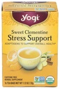Yogi Tea Organic Sweet Clementine Stress Support, 16 Count