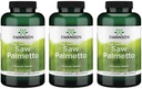 Swanson Saw Palmetto - Herbal Supplemen Memproyeksikan Pria Prostat Kesehatan - Suplemen Rambut Alam & Dukungan Kesehatan Urinary (540 mg 250 Capsules) (3 Pack)