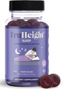 Truight Sleep Gummies - Kids & Teen Natural Sleep Aid for Maximum Growth - Pediatric Rekomendaded - Kids Meltonin Gummy - Melonalin, Ashwagandha, L Theanine, Lemon Balm, Ages 4 +, Mixed Berry Flavor