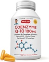 ANDREW LESSMAN Koenzim Q-10 100 mg 30 Capsules - Sama dengan Produksi Energi dan Fungsi Kunci Optimum, Dukungan Anti- Oxidant, Dimaafkan oleh Penuaan, Plus B-Complex. Mudah untuk menelan Kapsul