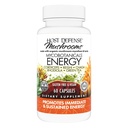 Host Defense MycoBotanicals Energy & Respiration Suplement - Herbal Green Tea Kapsul - Repiratory Suplement with Cordyceps, Reishi & Chaga - 60 Capsules (30 Pelayan) *