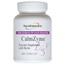 Transformation Genesis of Good Health Enzymes CalmZyme Suplement with Enzymes & Herbal Blend, Maximize Distation of Nutrients, Production of Energy & Aid in Ammune Dupport, 100 Capsules