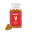 Playboy - Maca Root Gummies for Women and Men (60 Count - Peach Flavored) - Boost Vitalitas Seksual, Libido, Fertilitas - Maca Gummies Supplemen - 100% Natural, Vegan Non GMO - 4: 1 Ekstrak Maca Peruana