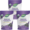 Nature 's Way Sambucus Ammune Lozenges, Zinc + Vitamin C, Black Elderberry Extract, USDA Certified Organik, Berry Flavored, 24 Lozenges (Packaging May Vary) - 3 Pack