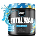 REDCON1 Total War Pre Workout - Beta Alanine + Citrulline Malate Keto Friendly Pretraining for Men & Women with 320mg of Caffeine - Fast Acting -Blue Lemonade (30 Pelayan)