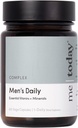 Saya hari ini Multivitamin untuk Pria, Suplemen Mineral dengan 27 Vitamin, Mineral dan Herbs, termasuk D, C, A, B, Biotin dan Zinc, Vegetarian 124; Suplemen Kesehatan Umum 124; 60 Capsules