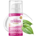 Phyto Estrogen Cream for Women with Wild Yam 124; Plant Based Hot Flash, Menopause & Menstrual Cycle Support 14; Black Cohh, Dong Quai, Red Clover 124; 96 Topical Servings 14z Pompa 124; Vegan, Parabin- Free