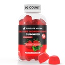 Creatine Monohydrate Gummies - 3g Serving, Sugar Free, None-GMO, Dirancang untuk Pria & Women, Gluten Free, Non Bloating - Vegan, Halal, Kosher. (90 Units, Strawberry)