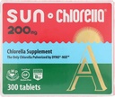 SUN CHLORELLA - Chlorella Suplemen, Vitamin - Enriched dan Vegan - Friendly Tablets (200 Mg - 300 ct)