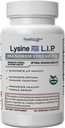 Lab Superior Lysine Immune Plus Lip, Clinically Proven Lip Health & Dukung, L-Lysine Bound to HCI for Optimal Stability & Absorpsi for Fast Results, Bioactive with Zero Harmful Additives