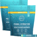 Primal Harvest Electrolytes Powder Paket Hidration Primmal, Paket Terbuka Mudah, Minuman Energi Mix 2 Bungle (Lemon Berry, 60 Paket)