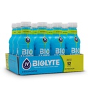 BIOLYTE Electrolite Drink - Doctor- Formulated Hidration Drink, Electrolytes Water, Kemotherapy Must Haves for Women & Men, Rehydration IV Liquid in a Bottle - Watermelon, 16 Fl Oz (12 Pack)