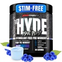 Proplemen Mr Hyde Max Pompa Powder Pre Workout - Stim-Free Pretraining Supports Blood Flow, Muscle Volume & Endurance