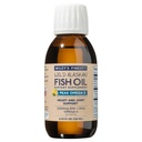 Wiley 's Finest Wild Alaska Fish Oil Peak Omega-3 Liquid Suplemen - 2300mg EPA dan DHA Omega - Lemon Flavor - 4.23 Oz (25 Pelayan)