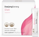 Daejang Suang (Garcinia Cambogia, 30 Sticks) - Psyillum Husk Fiber Suplemen, Kesehatan Digetical & Pelestarian. Plant-Based Ingrediens, Ekstra Kekuatan 5.500mg & HCA 780mg.