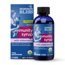Mommy 's Bliss Amoranic Elderberry Syrup & Immuniunity Boost With Vitamin, Prepocacea for Kids & Dewasa 1 yr +, 3 Fl Oz