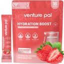 Venture Pal Sugar Free Beat Electrolyte Pawder - Liquid Daily IV Drink for Rapid Hidration & Party Recovery 124; 5 Vitamins & 7 Electrolytes 124; Keto Friendly 124; Non-GMO 124; Sertifikasi Vegan 124; 16 Sticks