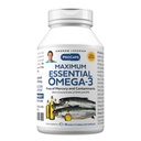 ANDREW LESSMAN Maksimum Omega- 3 Unflafeted, 30 Softgels - Ultra-Pure Omega- 3 Fish Oil 1200 mg- Tinggi DHA, Tidak Mercury Suppliments - Kecil, Mudah untuk Swallow Fish Oil Capsules