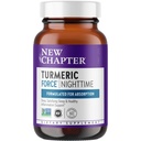 Bab Baru Turmeric Supplement + Sleep Aid - Turmerik Force Nighttime for Sleep Support dengan Valerian Root + Ginger + Ginger + NO Black Pepper Diperlukan + Non-GMO Ingreditions - 60 Vegetarian Capsule