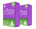 Azendus Mood 400mg 2- Box of S-Adendosylmethionine Buantedisulfonate (SAM-e) 120 Ensiic Coated Tablet - Vegan, Gluten Free, Soy Free