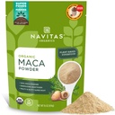 Navas Organics Maca Powder - 100% Gantatinized Peru Maca for Smoothie, Lattes, Baking & More - Energize & Saldo - USDA Organik, Non GMO, Vegan, Gluten Free (16oz). Tas, 180 pelayan, 2-Pack)