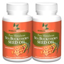 SEUCKWONDERS Sea Buckthorn Seed Oil, Made with Organic Sea Buckthorn, 60 Count Softgels (Pack of 2)