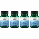 Swanson Lutein & Onixanthin Synergistic Eye Vision Retina Makula Suplemen (Lutein 20 mg & OmniXan Atlanthin 2 mg) 60 Softgeels Sgels (4 Pack)
