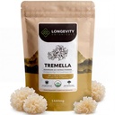 Fruit Body 10: 1 Ekstraksi Salju Kuat 124- 10% Beta- D Glurans 1244g Raw Equiliovable Per Serving 124; Skin Hydration & Dukungan