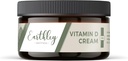 Earthley Wellness Vitamin D Cream, Natural Topical Vitamin D dengan Vitamin A, D, & K2, Heart Health, Skin Health, dan Pregnancy, Cod Liver Oil Base (4 oz, Vitamin D Cream)