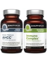 Kualitas Hidup AHCC Kinoko Platinum Mushroom Ekstrak dan Kompleks Immuno Menampilkan Vitamin C - Ultimate Immune Dukungan Bundle