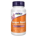 Suplemen SEKARANG, Benih Grape 100 mg - Ekstrak Standardisasi, Ekstrak Sangat Konsentrasi dengan Minimal 90% Polyphenol, dengan Vitamin C, 100 Veg Capsules