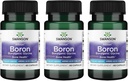 Swanson Boron dari Albion - Boroganic Glycine Suplemen Kesehatan Gabungan & Bone Health - High Absorpsi Formula May Dukungan Overall Balance - (60 Capsules, 6mg Masing-masing) (3 Pack)