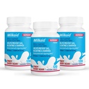 Milkaid Lactase Enzyme Tablet Chewable for Laktosa Intoleransi Relief 124; Prevents Gas, Bloating & Diwana 124; Fast Acting Dairy Digevive Supplemen (360 Tablet, Raspberry)