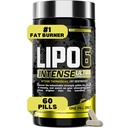 Nutrex Research Lipo6 Black Intense Ultra Konsentrasikan Thermogenic Belly Burner untuk Pria dan Wanita 124; Diet W8e Suppressant dan Appetite Pill 124; 60 Diet Pill