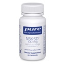 Encapsulasi Murni NSK- SD - 100 mg Nattokinase - untuk Sirkulasi Darah Normal - Mendukung Aktivitas Fibriolytic * - Gluten Bebas & Non- GMO - 60 Capsules