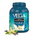 Vega All in One Nutrition Organic - 20g Plant - Based Pea Protein, French Vanilla, 43 Servings, Vitamin A & C, Progories, Greens, Vegan, Keto, Gluten Free, 3.63lbs (Packaging May Vary)