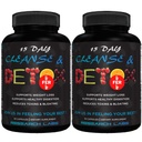 Lab Penelitian 15 hari Colon Cleanse & Detox untuk Kurang Bloat Flat Tummy w / Progories - 2 Fer 1 - Pelestarian Relief - Flushes Toxins, Boosts Energy. Secara klinis diteliti Aman dan Efektif Formula
