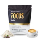 Focus Coffee Creamer for Energy & Clarity - MCT Powder + Nootropics + Adaptogens - Boost Produtivity Without Jitters or Crash - Keto, Vegan, 0 Sugar - dengan Taurine, L-Tyrosine, Rhodiola
