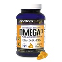 Omega 3 DPA Minyak Ikan 2.900 Miligram Triple Kekuatan Ultra Murni Konsentrasi, EPA- DHA, SoftGels - 30 Hamba