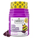 Anak-anak Zarbee, Elderberry Immune Support Gummies, Vitamin A C D3 E & Zinc, Elderberry Extract, Gluten & gelatin Free, Tidak ada Flavors Artificial Berry, Ages 2 +, 42 Ct