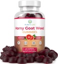 Goat yang kuat dan kuat untuk Pria dan Wanita (Max Potency Chews 800mg), Ekstrak Kambing Horny untuk Manajemen Energi, Performance dan Stamina - Vegan, Gluten- Free, Natural Grapefruit Flavor
