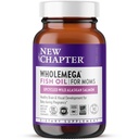 Bab Wholemega Baru untuk Tambahan Mos Fish Oil, Kecil Kapsul, 2000mg per Serving, DHA Prenatal dengan Omega-3 + Vitamin D3 untuk Prenatal & Tawar Dukungan, 500mg Masing-masing - 90 Cacah
