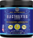 KEY NUTRIENTS Multivitamin Electrolytes Powder No Sugar - Freshberry Lemonade Electrolyte Powder - Endurance & Energy Suplemen - Hydration Drink - Tidak Ada Kalori- 90 Servis - Dibuat di USA