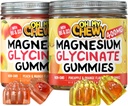 Magnesium Gummies Bundle - 2 Botol (60 Masing-masing) - Pineple Orange & Peach Mangga