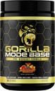 Gorilla Mind Base Pre Workout - Raises Nitric Oxide Intense Focus & Drive Endurance Power - L-Citrulline, L-Tyrosine, Betaine, GPC, Caffeine, Huperzine A - 360 Grams (Volcano Burst Burst)