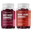NutTRISI HAVASU Nitric Oxide Gummies with L- Arginine Root (1 Bulan Supply) & Beet Root Gummies with COQ10 & PAPPREAK (1 Bulan Supply)