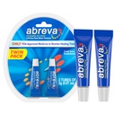 Abreva 10 Percent Docosanol Cold Treatment, Treats Your Fever Blister in 2,5 Days - 0.07 oz Tube x 2